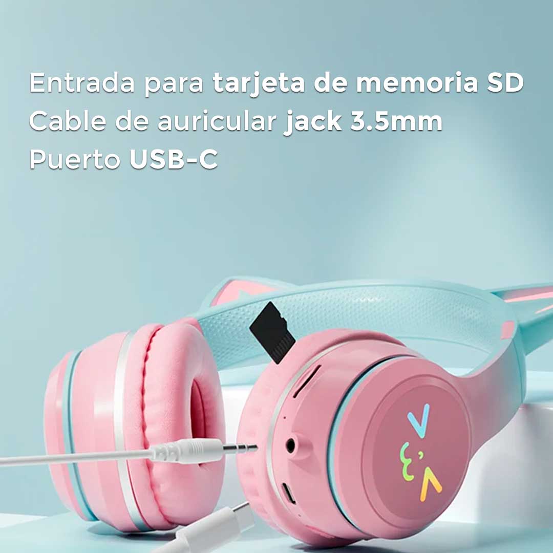 Auriculares inalámbricos CAT RGB