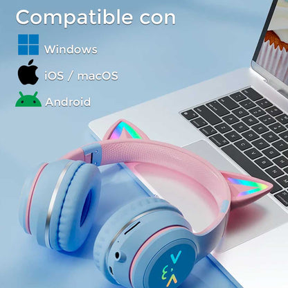 Auriculares inalámbricos CAT RGB